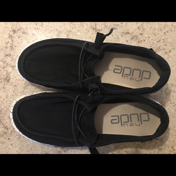 Black Hey Dude Womens Shoe Size 